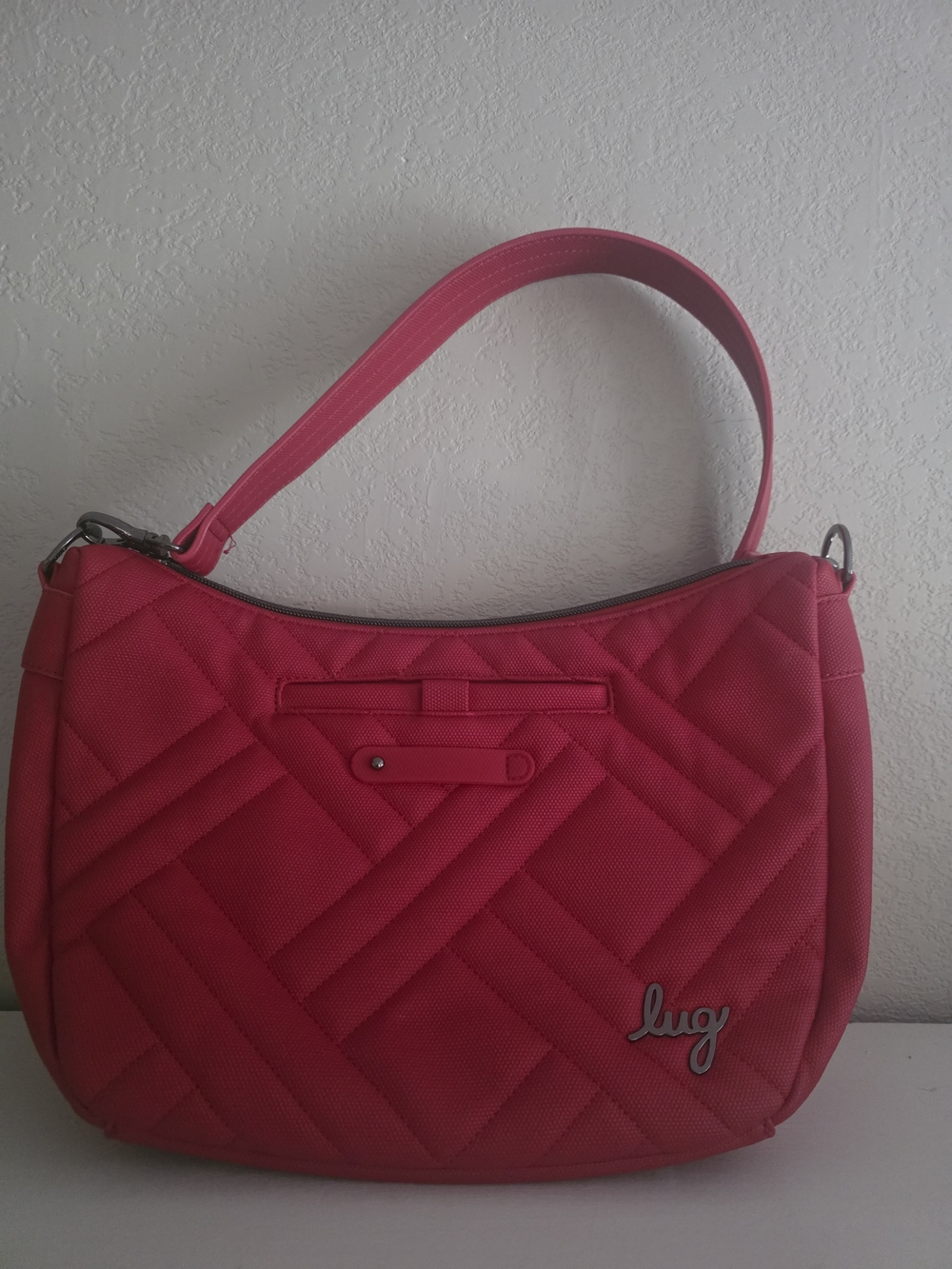 Lug Matte Luxe Shoulder Bag w/ Crossbody Strap - Harmony